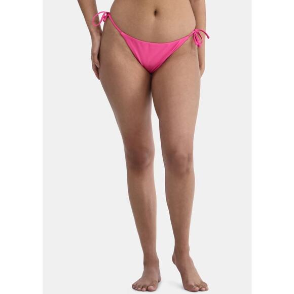 New NOBO No Boundaries Hot Pink String Bikini Bottoms Swim size XL 16-18 Woman's - Picture 2 of 2